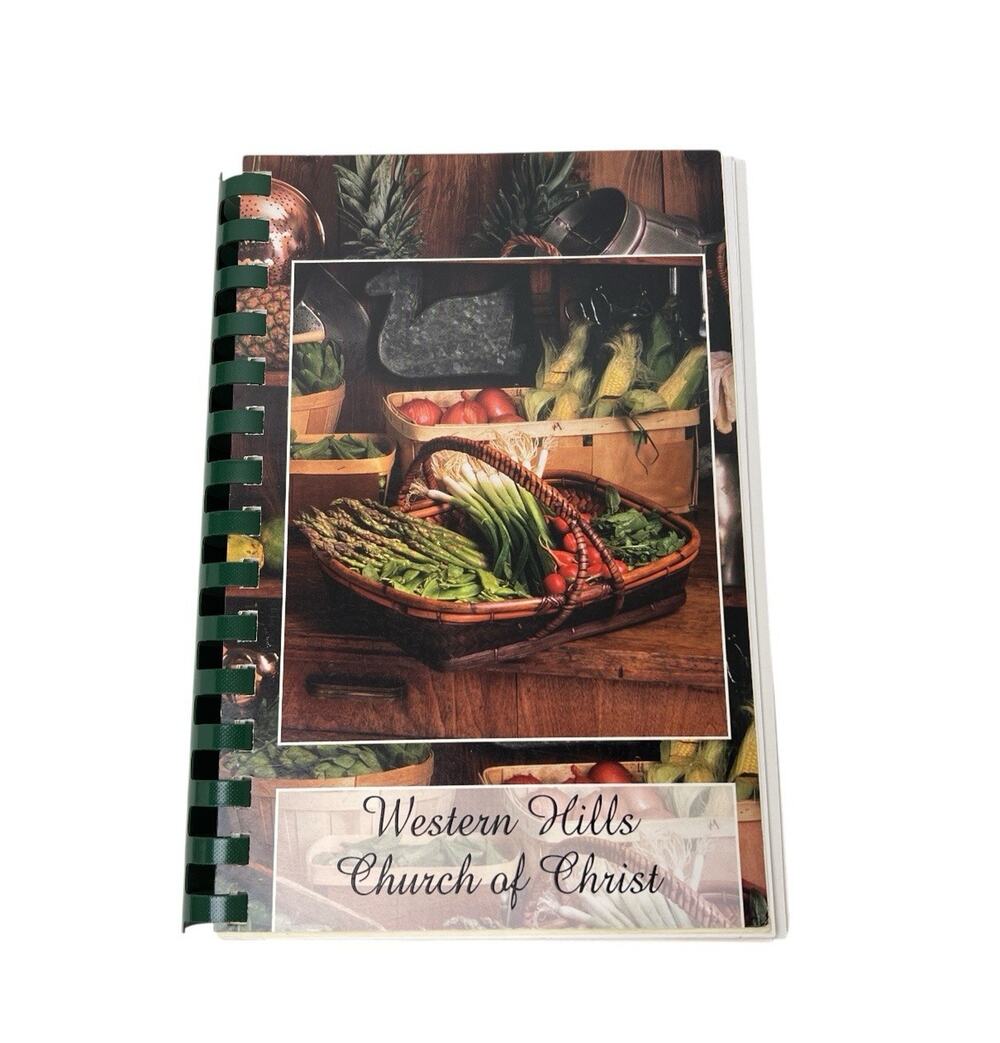 Cookbook Western Hills Church of Christ 1997 Temple Texas Recipes Meals Baking